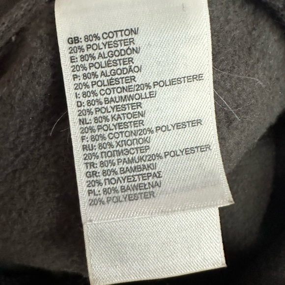 North face women’s sweatshirt hoodie grey medium - Picture 3 of 6